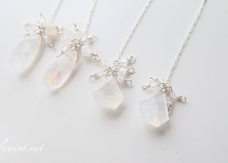 光の帷 白い魔法使い 耳飾り仕様☆。.:＊・゜