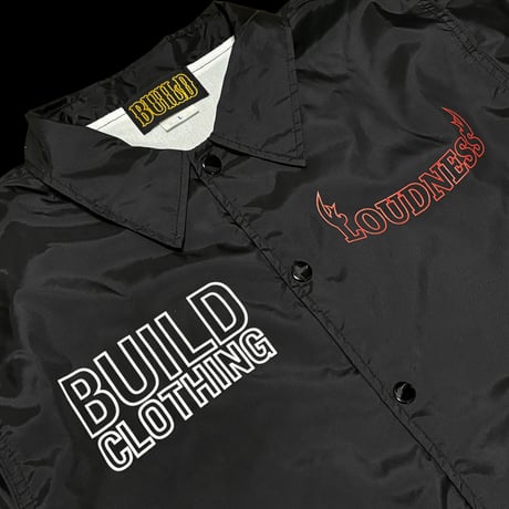 LOUDNESS x BUILD CLOTHING W-Name Coach JKT