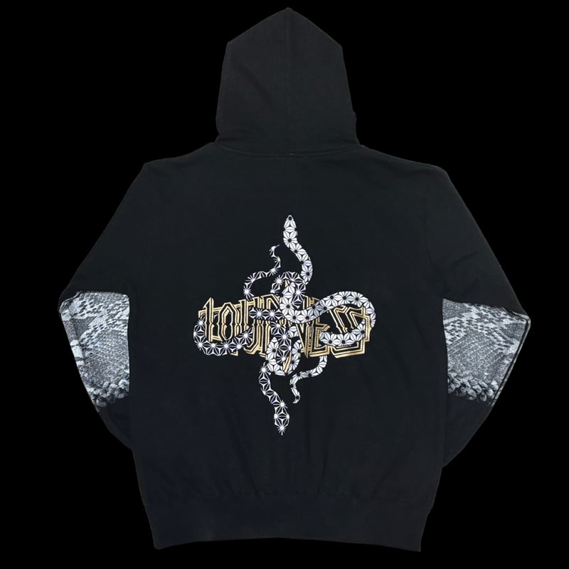 LOUDNESS × BUILD CLOTHING W-Name Python Zip Hoo