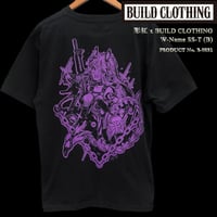 彫紅 x BUILD CLOTHING W-Name SS-T (B)