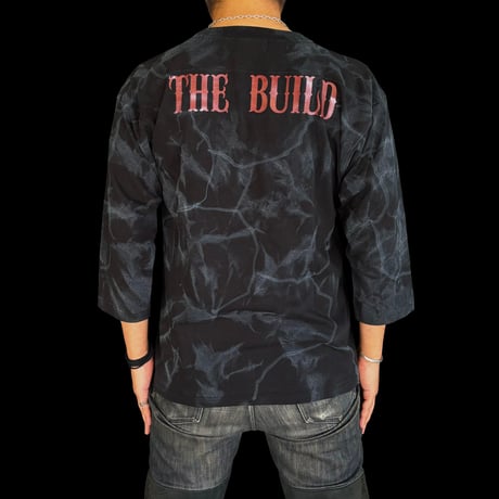 Build Tie Dye 3/4 Sleeves Football-T