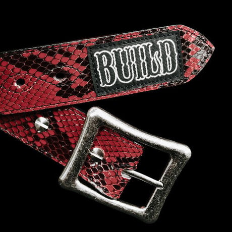 Build Snake Skin Belt (RED)