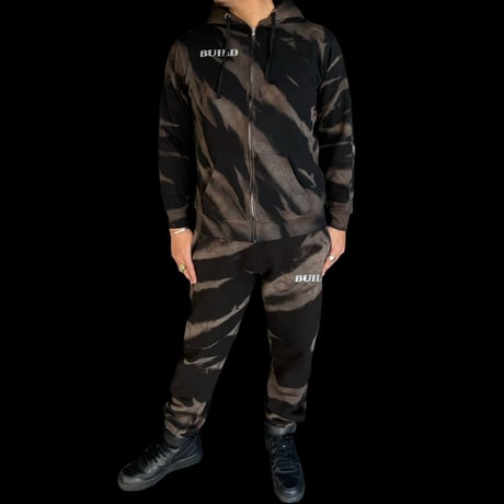 Build Thunder Tie Dye Sweat Pants
