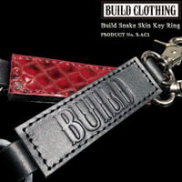 Build Snake Skin Key Ring