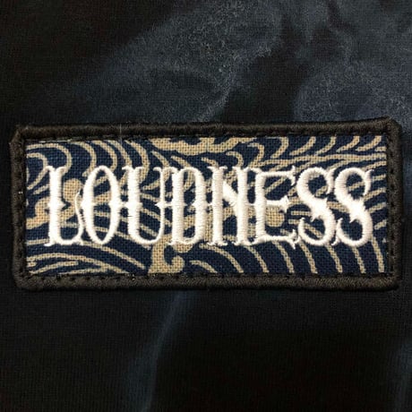 Build Clothing x Loudness W-Name HN SS-T (Tie Dye) (BLK/WHT 刺繍)