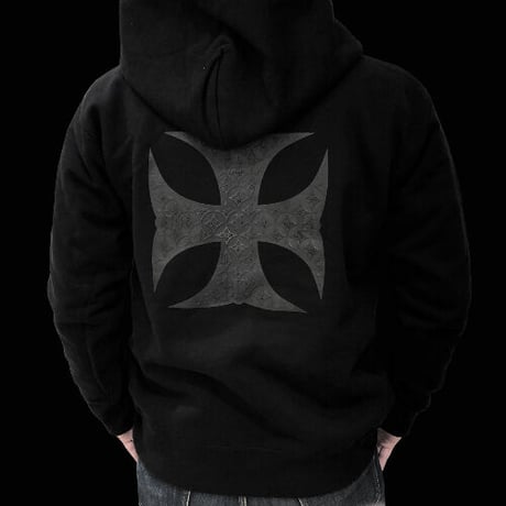 Build Embroidery Zip Hoodie