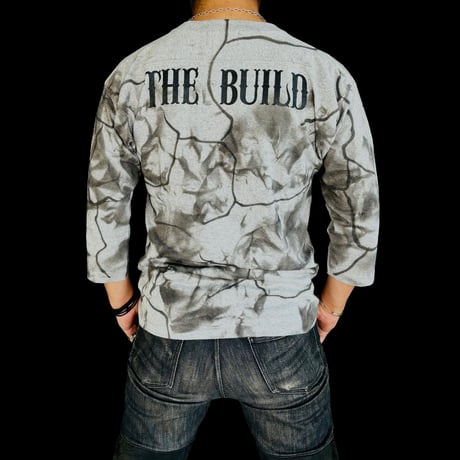 Build Tie Dye 3/4 Sleeves Football-T