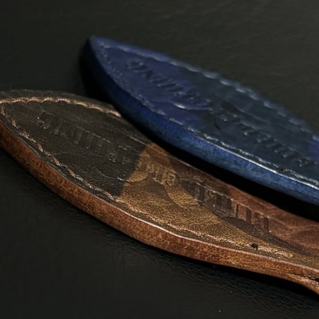 Build Camo Leather Key Ring