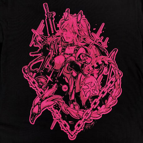 彫紅 x BUILD CLOTHING W-Name SS-T (F)