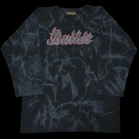 Build Tie Dye 3/4 Sleeves Football-T