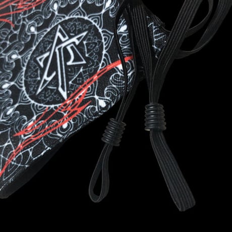 AKIRA TAKASAKI (LOUDNESS) x BUILD CLOTHING W-Name Face Mask