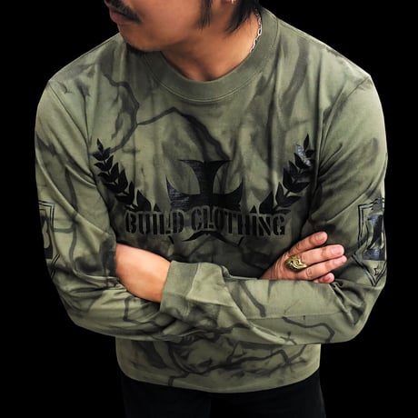 Build Army Tie Dye LS-T