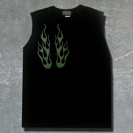 BUILD FLARE PATTERN SET UP / BLK-GRN