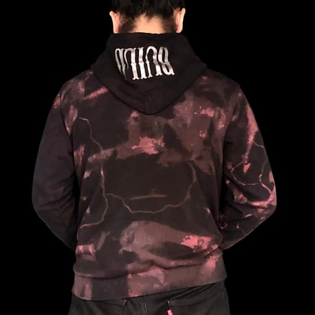 Build Tie Dye Zip Hoodie
