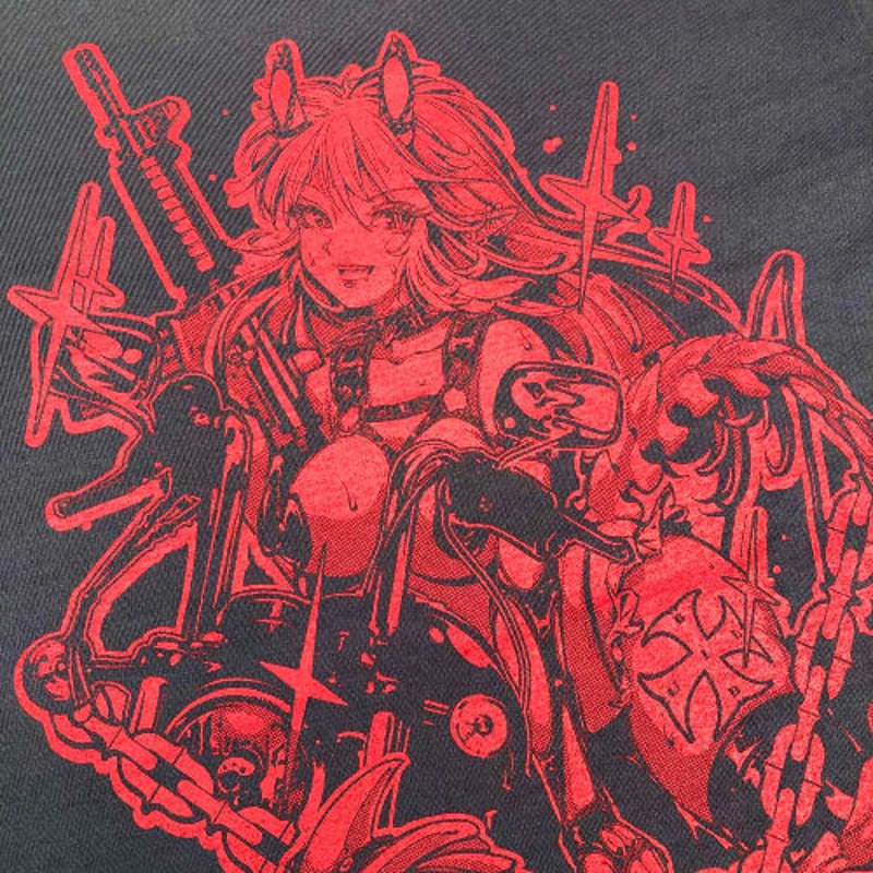 彫紅 x BUILD CLOTHING W-Name SS-T (B) | Build Clo 彫紅 x BUILD CLOTHING W-Name SS-T (B) | Build Clo