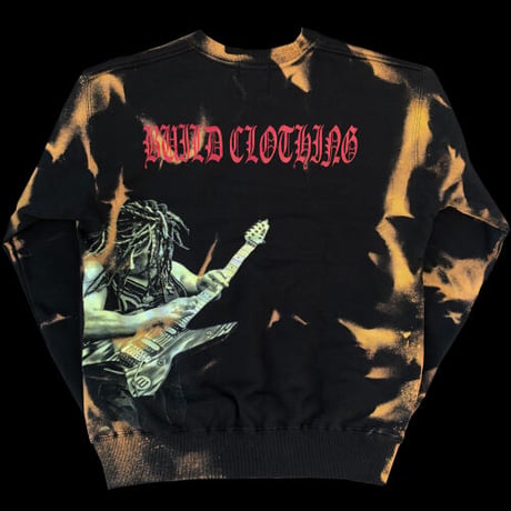 LOUDNESS × BUILD CLOTHING W-Name Tie Dye Sweat Crew
