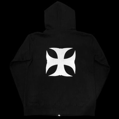 Build Embroidery Zip Hoodie