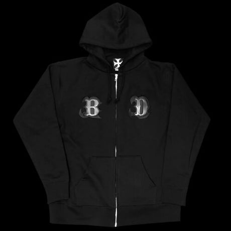 Build Embroidery Zip Hoodie