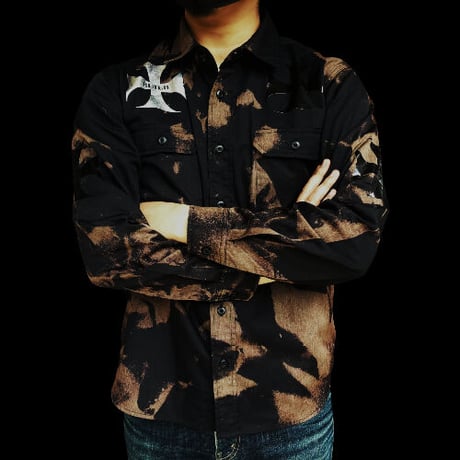 Build Cross LS-Shirt (Tie Dye)
