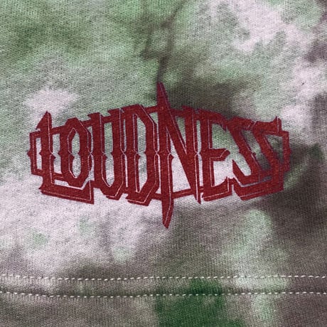 LOUDNESS x BUILD CLOTHING W-Name Tie Dye SS-Set-Up