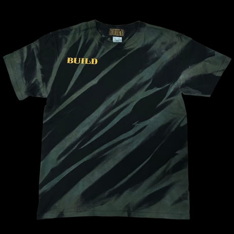 Build Thunder Tie Dye SS-T（BLK/GRN）