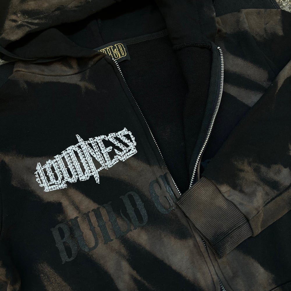 LOUDNESS × BUILD CLOTHING W-Name Thunder Tie Dy