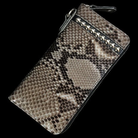 Build Snake Skin Long Wallet（GRY Ver.）