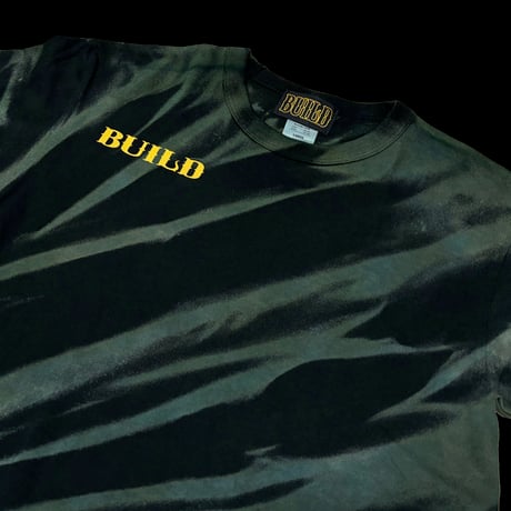 Build Thunder Tie Dye SS-T（BLK/GRN）