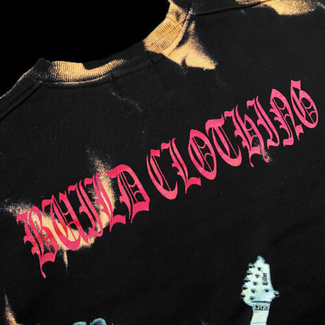 LOUDNESS × BUILD CLOTHING W-Name Tie Dye Sweat Crew