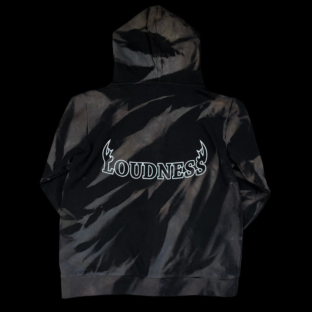 LOUDNESS × BUILD CLOTHING W-Name Thunder Tie Dy