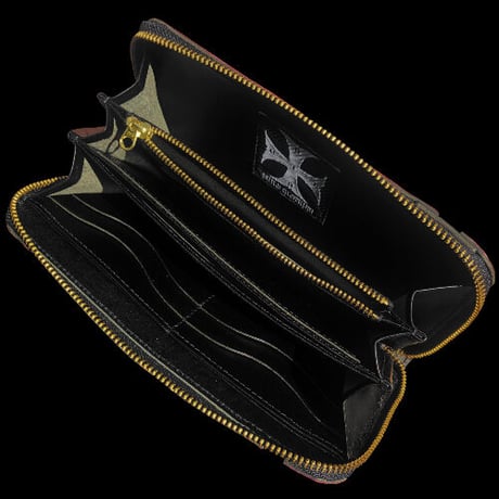 Build Snake Skin Long Wallet