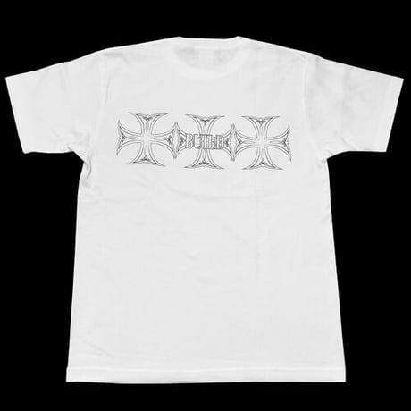LOUDNESS x BUILD CLOTHING W-Name Rising Sun SS-T（WHT）