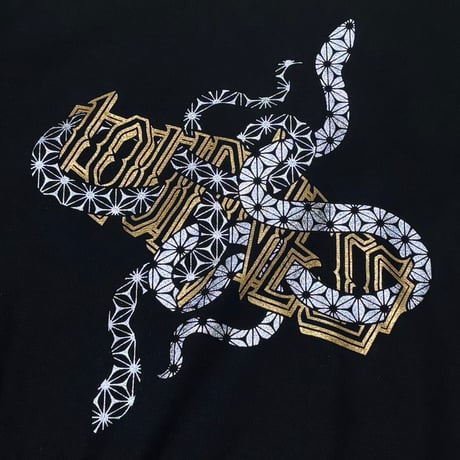 LOUDNESS × BUILD CLOTHING W-Name Python Zip Hoodie