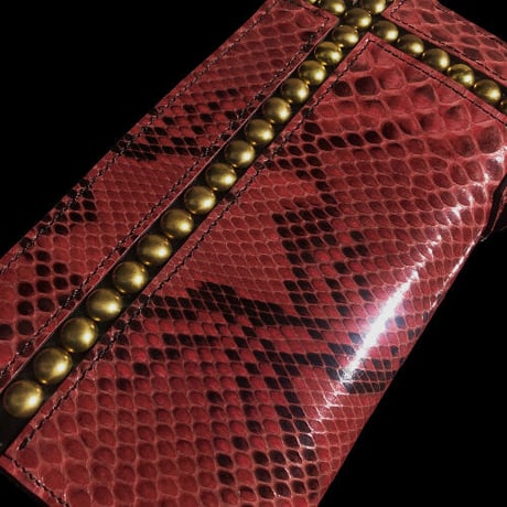 Build Snake Skin Long Wallet