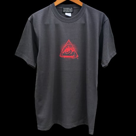 彫紅 x BUILD CLOTHING W-Name SS-T (B)