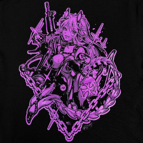 彫紅 x BUILD CLOTHING W-Name SS-T (B)