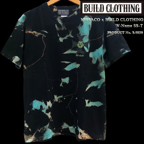 NISSACO x BUILD CLOTHING W-Name SS-T