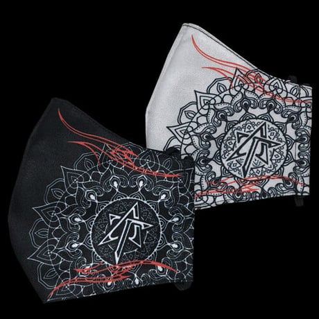 AKIRA TAKASAKI (LOUDNESS) x BUILD CLOTHING W-Name Face Mask