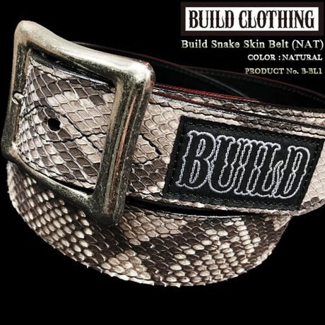 Build Snake Skin Belt (NAT)