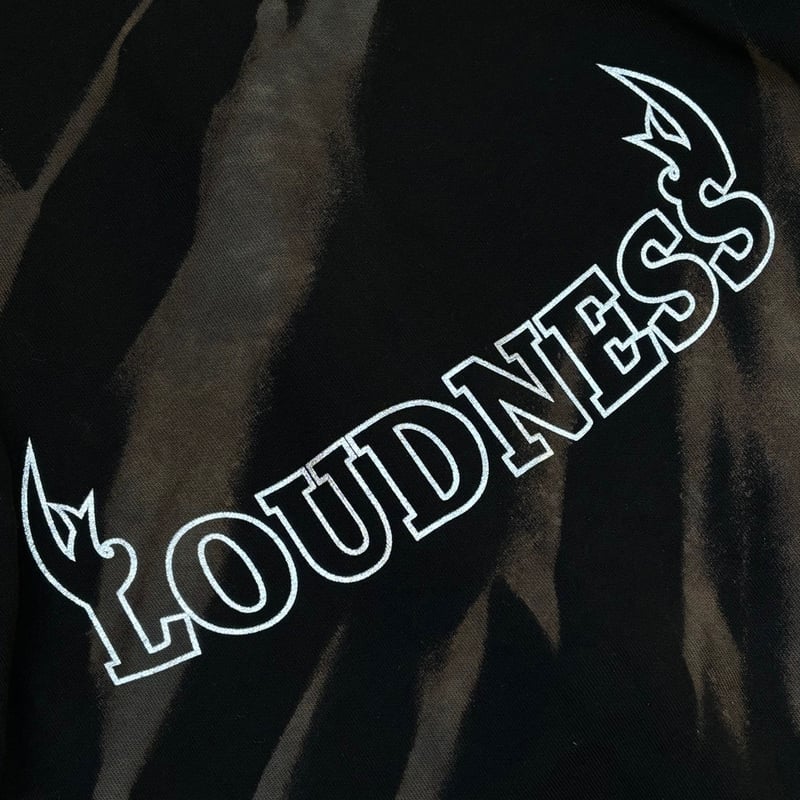 LOUDNESS × BUILD CLOTHING W-Name Thunder Tie Dy