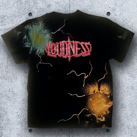 LOUDNESS X BUILD  CLOTHING W-name Symmetry tie dye SS-T (BUILD通販限定カラー)