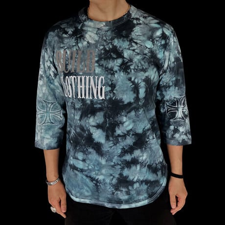 Build Tie Dye 七分袖-T
