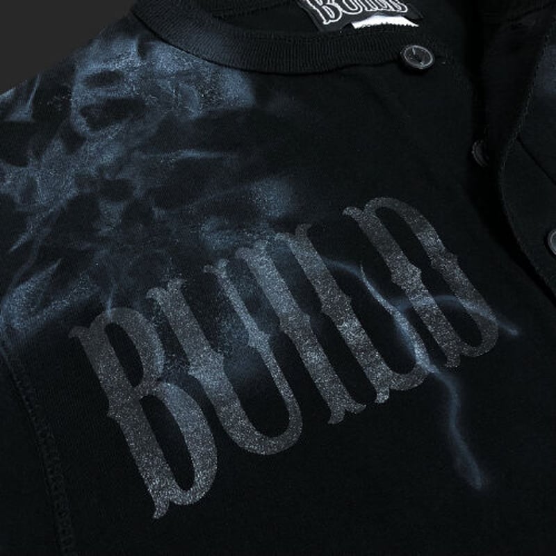 Build Clothing × LOUDNESS 黒×青 パーカー XXL Build Clothing × LOUDNESS 黒×青 パーカー XXL