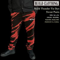 Build Thunder Tie Dye Sweat Pants