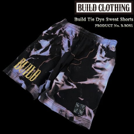 Build Tie Dye Sweat Shorts