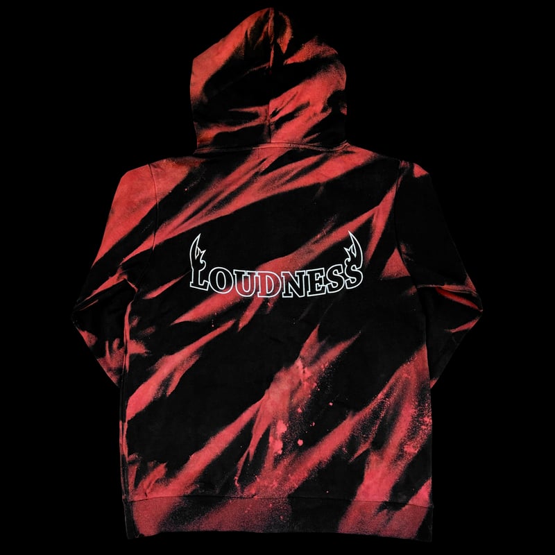 LOUDNESS × BUILD CLOTHING W-Name Thunder Tie Dy