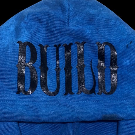 Build Tie Dye Zip Hoodie