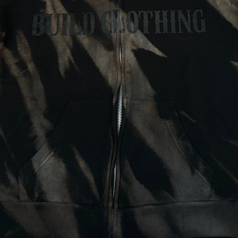 LOUDNESS × BUILD CLOTHING パーカー LOUDNESS × BUILD CLOTHING W-Name Thunder Tie Dy