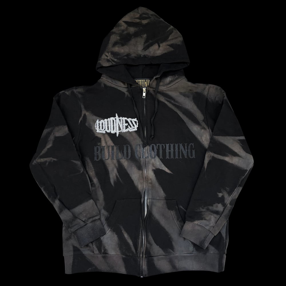 LOUDNESS × BUILD CLOTHING W-Name Thunder Tie Dy