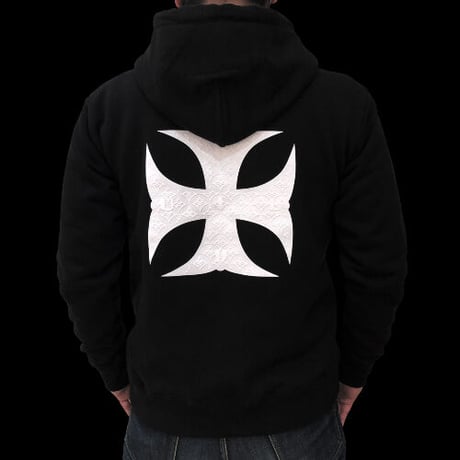 Build Embroidery Zip Hoodie